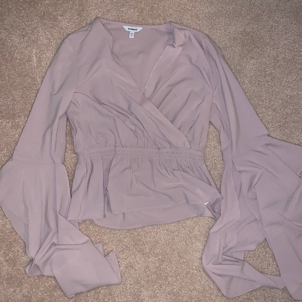 Express Light Blush Blouse